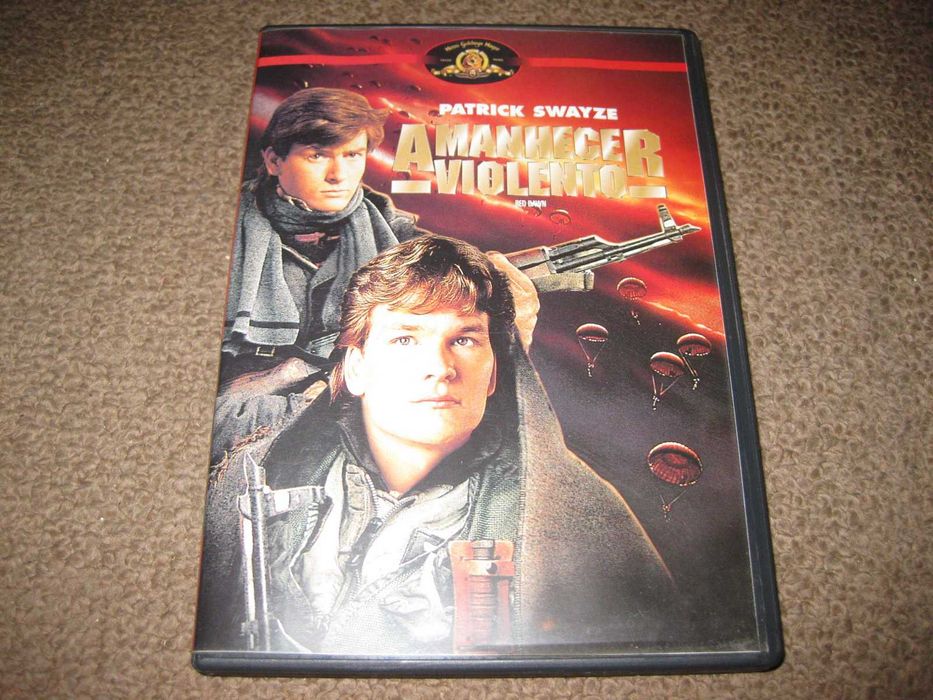 DVD "Amanhecer Violento" com Patrick Swayze/Raro!