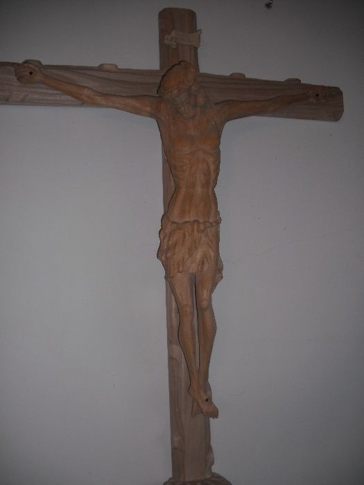 Escultura Arte Sacra Talha Madeira Cristo