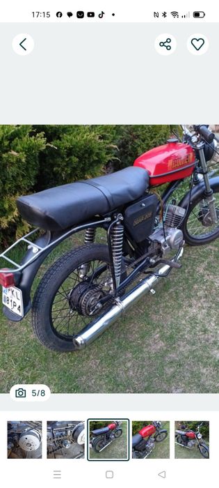Romet 205 silnik Simson 4b