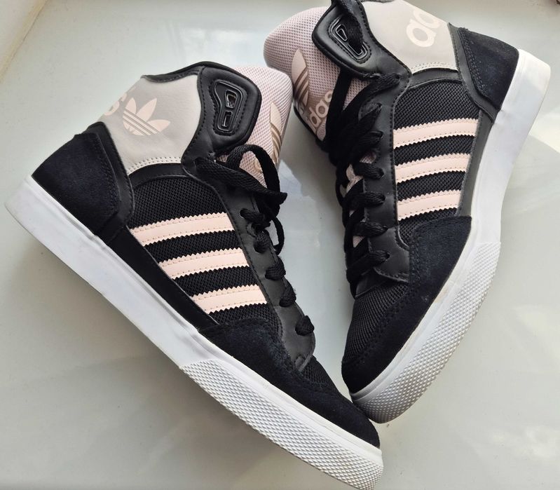 Високі кросівки хайтопи adidas Extaball \оригинал\25см: 1 250 грн