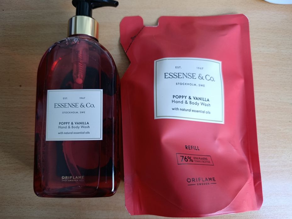 Żel mak i wanilia z zapasem od Oriflame