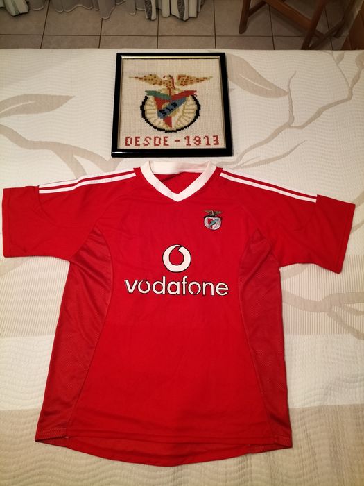Quadro e camisola do Benfica