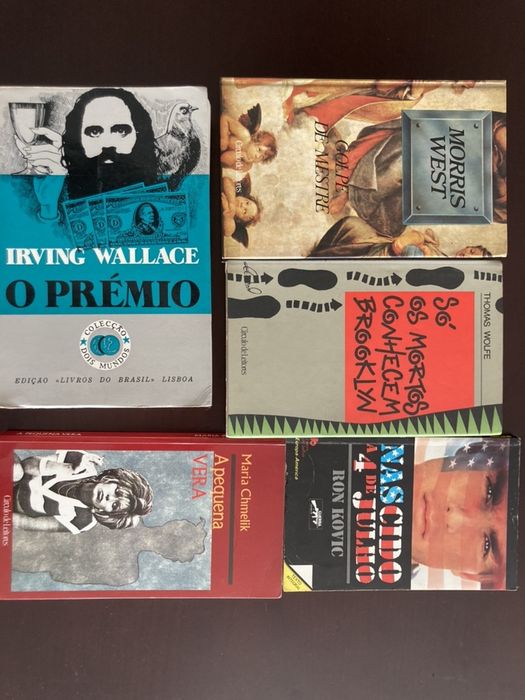 "The Prize" (Irving Wallace) and Others (5 books)