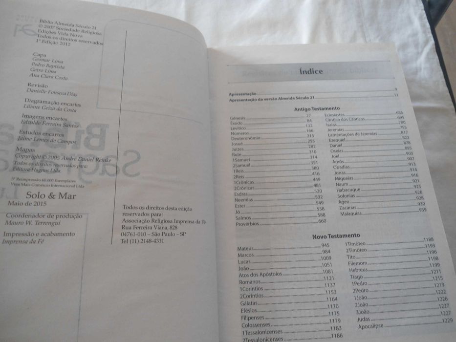 Bíblia sagrada - Almeida Século XXI