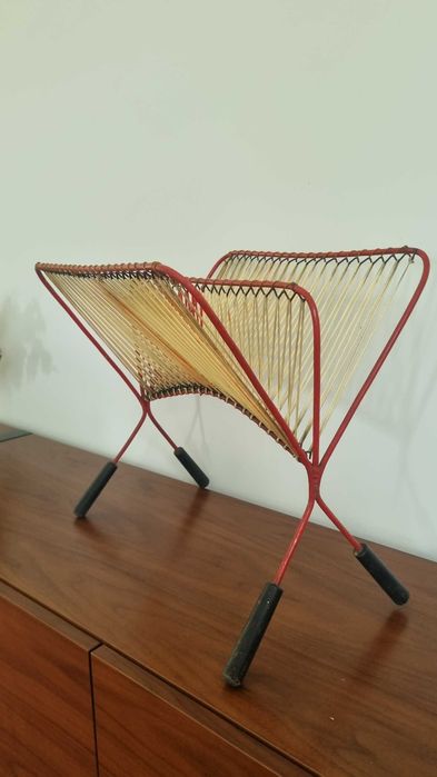 Gazetnik żyłkowy Design PRL lata 60