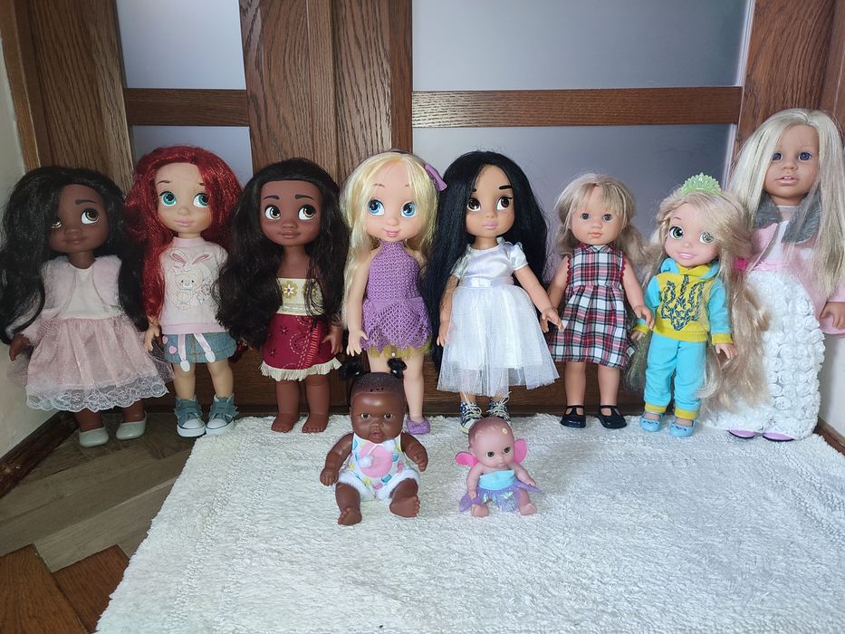 Ляльки куклы Дісней Аніматор,, Disney Animators,Llorens, Paola Reina