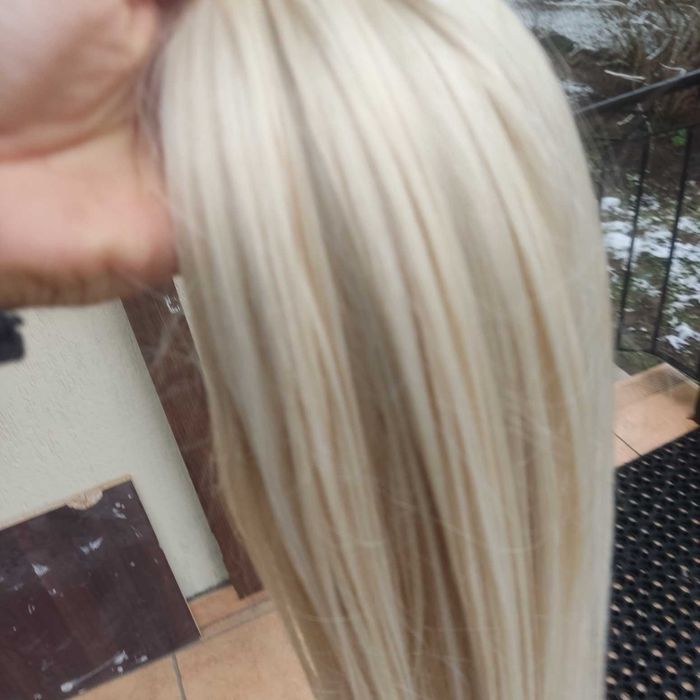 Naturalne włosy ok.52 cm 60 pasm 20i613