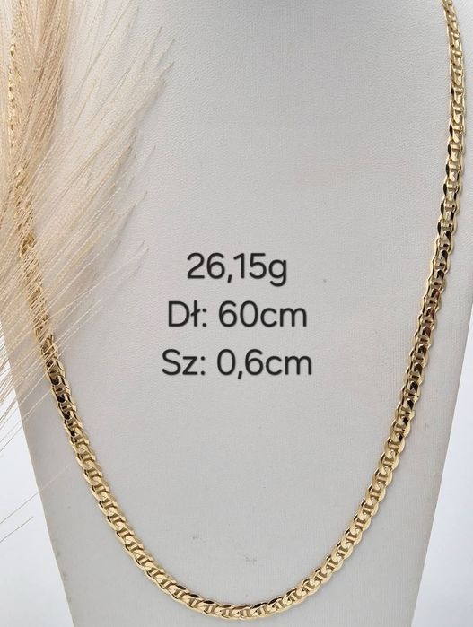Złoty łańcuszek gucci 585 14k NOWY