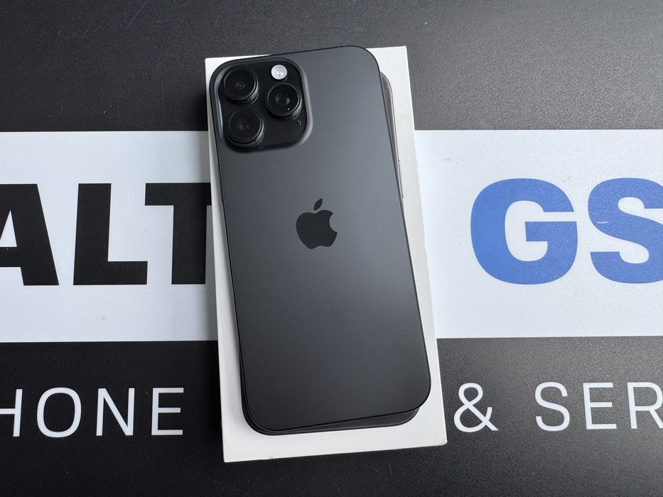 Apple iphone 16 pro max 256GB Black kondycja 90%