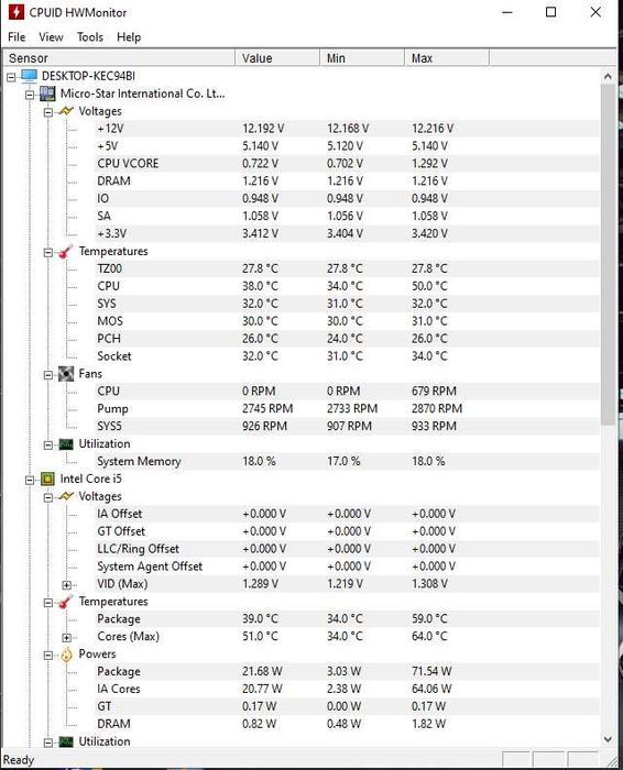 Komputer stacjonarny (i5 10generacji), Zamienię na laptop
