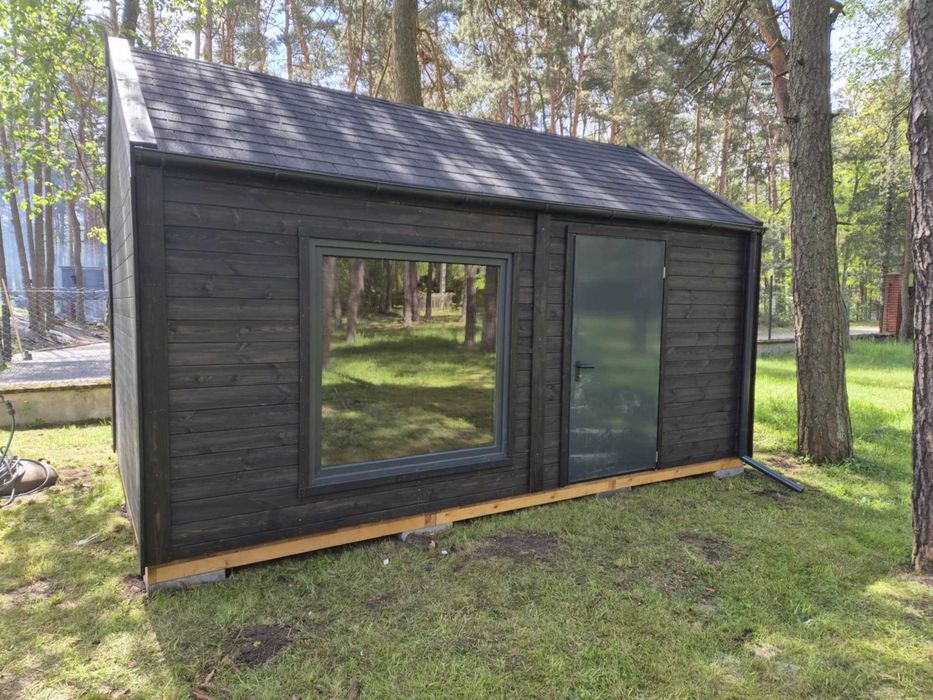 • • • • Domek narzędziowy • • • • D45 IV 3x5 m producent DREWNOTRIK