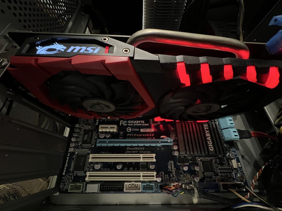 Відеокарта GTX 1050Ti MSI GAMING X 4Gb GDDR5