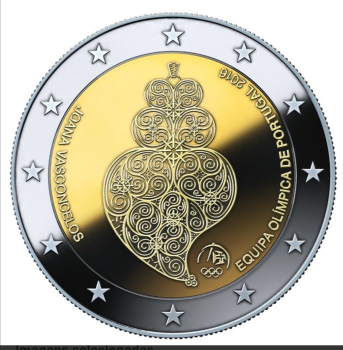 Moedas 2 euros Portugal