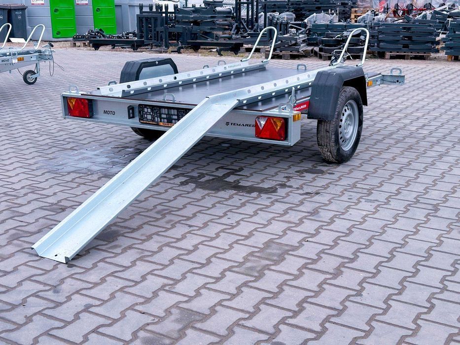 TEMARED MOTO 2 Premium DMC 750 kg na 2 motocykle podłoga sklejkowa