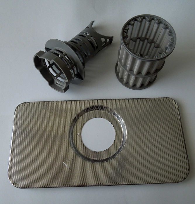 Peças máq loiça Bosch Siemens Balay - filtro, braços e cesto