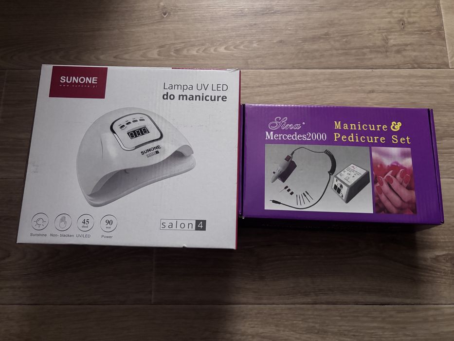 Lampa i frezarka do paznokci