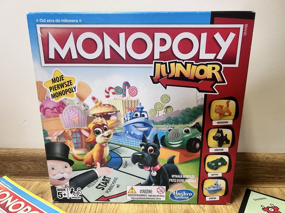 Gra Monopoly Junior Hasbro