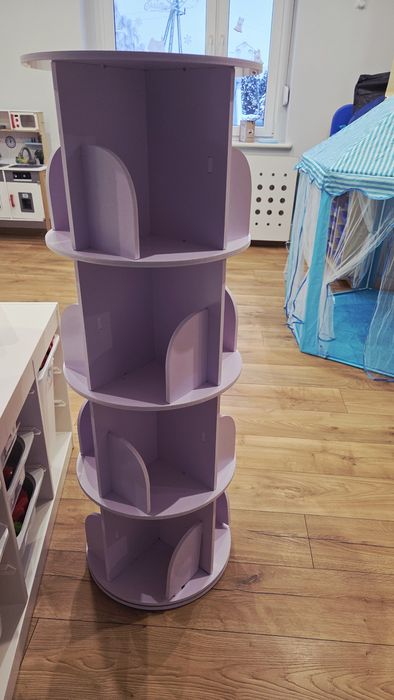 Półka obrotowa na ksiązki