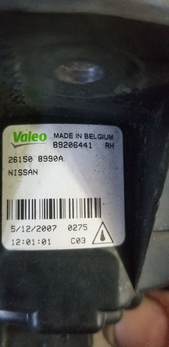 Противотуманки Renault Nissan