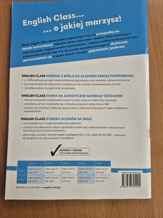 Zeszyt ćwiczeń Klasa V English Class A+ Pearson