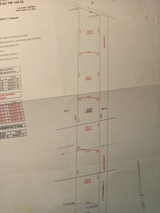 sprzedam działke budowlane w szopinku gm,zamość 13a - Widok 2