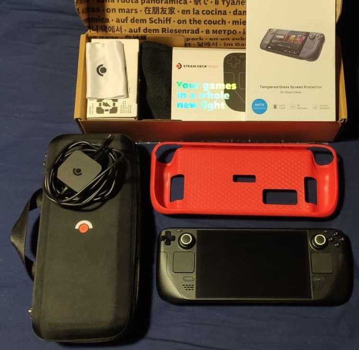 Steam Deck Oled 1TB + Acessórios