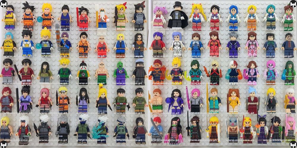 MM - Mini Figuras LEGO - Filmes / Series / Anime / Jogos / Marvel
