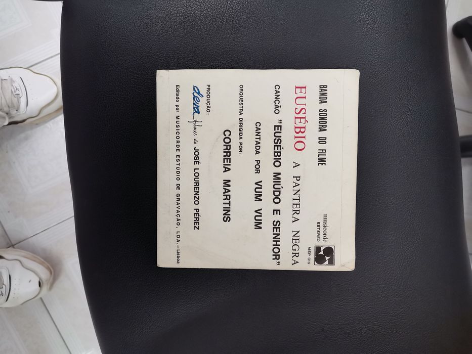 Disco de vinil "Eusébio"