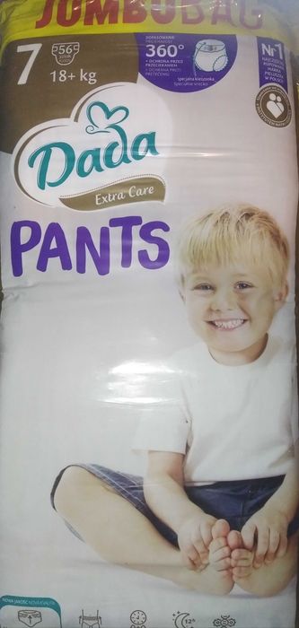 2x Pieluchomajtki Dada extra care 7 Jumbo bag