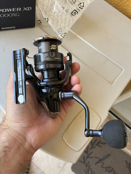 Carreto de spinning Shimano Twin Power XD C5000XG-B Como Novo — Usado 2x — Estado Irrepreensível — 340€ Fixo made in Japan