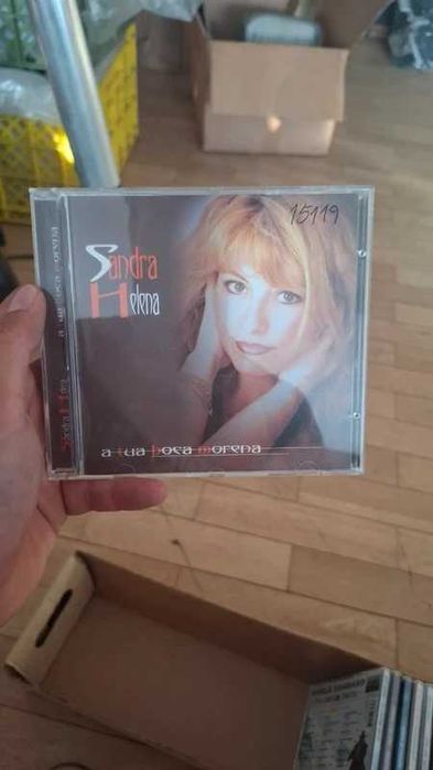 CD Sandra Helena A Tua Boca Morena Musica Popular Audiomusic Stars 2002