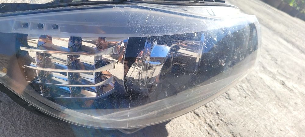 Cześci bmw e90 lift zderzak lampy wentylator
