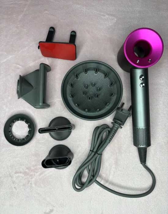 Фен Дайсон Dyson Supersonic Leafless Hair Drye на 1 і 5 насадок Футляр