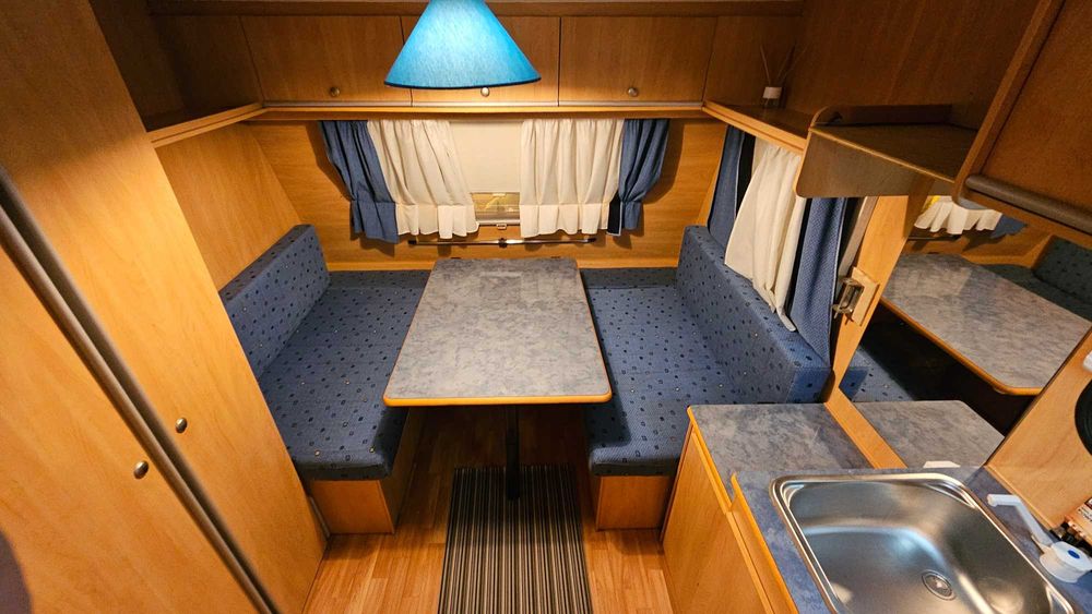 Caravana Sun Roller+Alvéolo com Estrutura Coberta