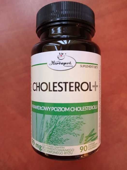 CHOLESTEROL+ duże opakowanie 90 kapsułek prawidłowy cholesterol