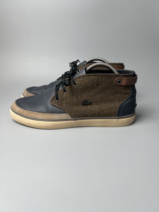 Високі кеди Lacoste розмір:46-30 см устілка шкіряні стан гарний