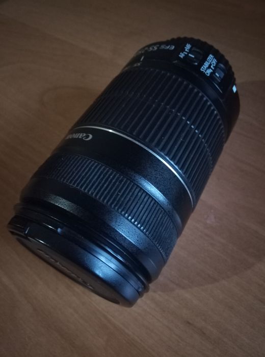 Теле объектив (зум) Canon EFS 55-250 mm f/4-5.6 IS2