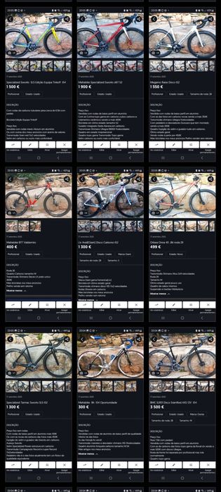 Mafrabike Bicicletas de estrada Carbono oportunidade