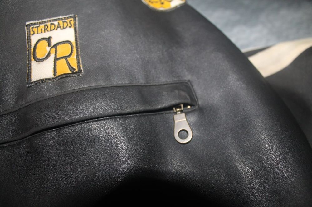 Куртка кожаная Moto VS