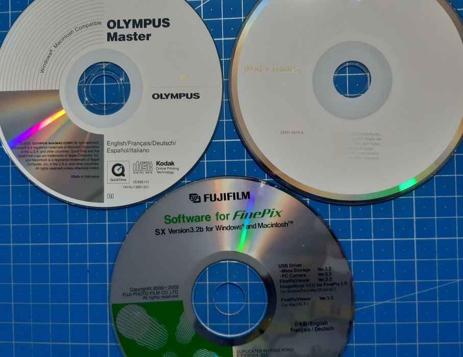 Soft Apple iPod Classic +iTunes, Olympus, FUJIFILM