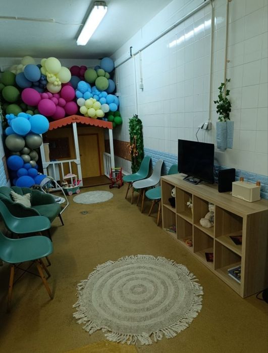 Espaço para festas/decoração