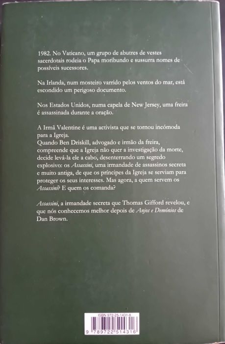 Livro "Assassini"