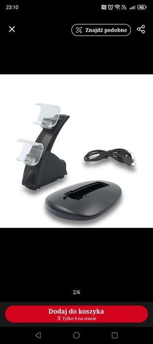 Ładowarka pad ps4