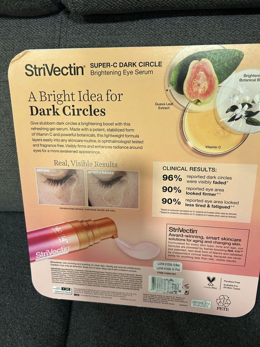 Zestaw serum pod oczy Strivectin Vitamin C dark circles