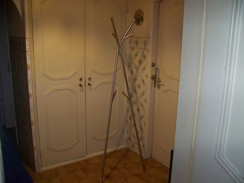 cabide de pé aço inoxidável