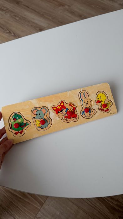 Сортер вкладиш деревʼяний