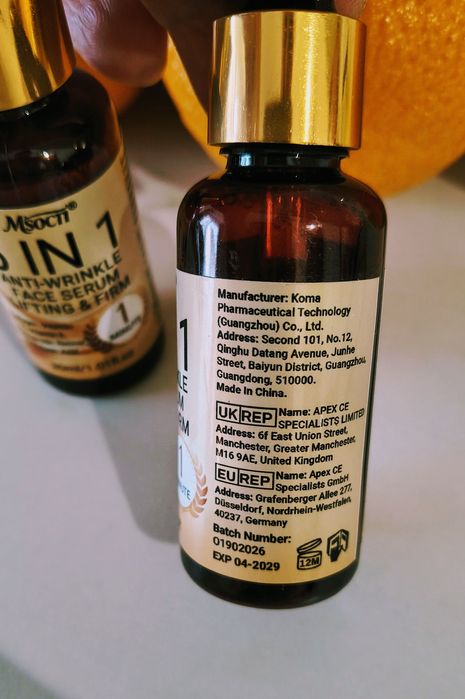 Serum ujedrniajace 6w1.