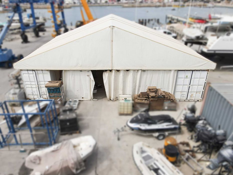 Tenda para eventos 12,5mx16m