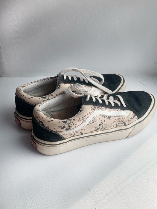 Кросівки Vans. Лімітована серія Vans Old Skool Peanuts Snoopy SM Pink