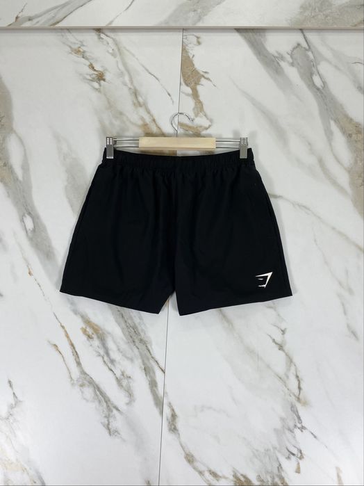 Чоловічі спортивні шорти gymshark нейлонові dri-fit мужские шорты
